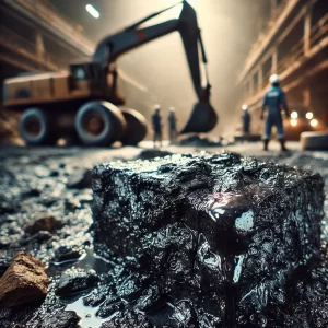 Gilsonite or bitumen